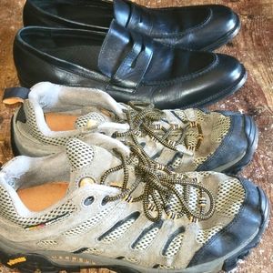 Merrell Men's Moab and Cole Haan shoes
